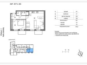 Prodej bytu 2+kk, Brno, Na pískové cestě, 60 m2