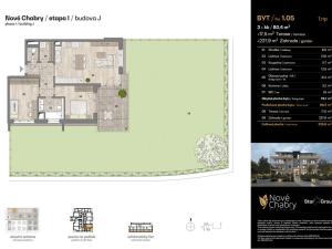Prodej bytu 3+kk, Praha - Dolní Chabry, Ledčická, 80 m2