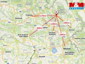 Pronájem bytu 4+1, Radvanice, 72 m2