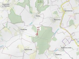 Dražba lesa, Hradčany-Kobeřice, 975 m2