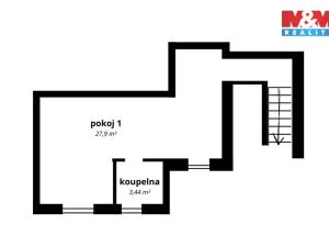 Prodej bytu 1+kk, Praha - Ruzyně, Duchcovská, 36 m2