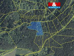 Prodej lesa, Lužná, 5438 m2