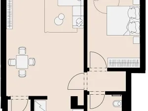 Pronájem bytu 2+kk, Praha - Nové Město, U půjčovny, 46 m2