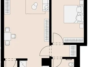 Pronájem kanceláře, Praha - Nové Město, U půjčovny, 46 m2