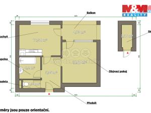 Prodej bytu 2+kk, Horažďovice, Na Vápence, 40 m2