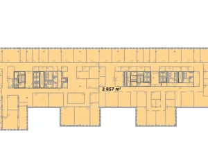 Pronájem kanceláře, Praha - Dejvice, Evropská, 1400 m2