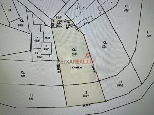 Prodej pozemku pro bydlení, Tábor, Potoční, 1463 m2