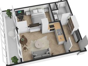 Pronájem bytu 2+kk, Praha - Krč, Bernolákova, 41 m2