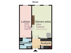 Pronájem bytu 2+1, Jindřichův Hradec, nám. Míru, 71 m2
