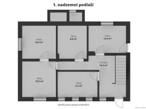 Prodej rodinného domu, Štěchovice - Třebenice, 140 m2