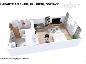 Prodej bytu 1+kk, Svitavy, Říční, 36 m2