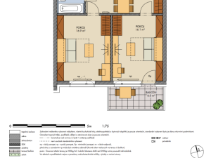 Prodej bytu 2+1, Praha - Hlubočepy, Gollové, 59 m2