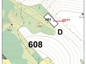 Prodej lesa, Vyskytná, 1907 m2