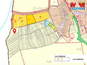 Prodej pole, Bukovany, 1791 m2