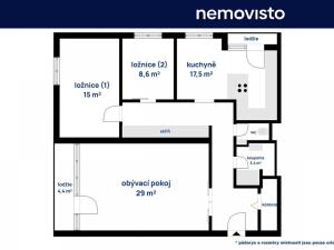 Pronájem bytu 3+1, Ostrava, Studentská, 95 m2
