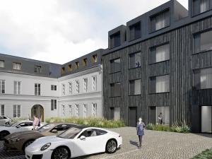 Prodej bytu 2+kk, Horní Planá, Náměstí, 59 m2