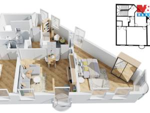 Pronájem bytu 2+1, Kladno, Váňova, 72 m2