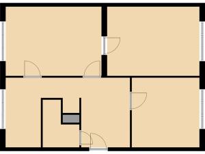 Pronájem bytu 3+1, Klášterec nad Ohří, Školní, 66 m2