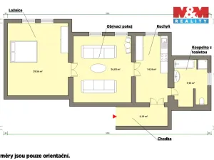 Prodej bytu 2+1, Mariánské Lázně, Chebská, 78 m2