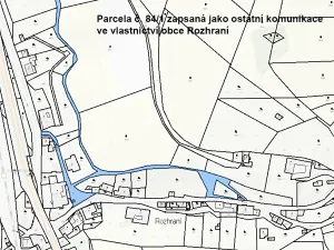 Prodej pozemku pro bydlení, Rozhraní, 7266 m2