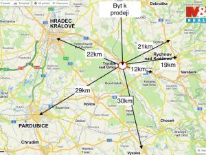 Pronájem bytu 3+1, Týniště nad Orlicí, Okružní, 70 m2