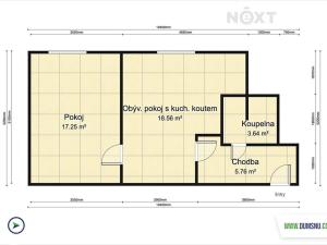 Prodej bytu 2+kk, Šumperk, Banskobystrická, 44 m2