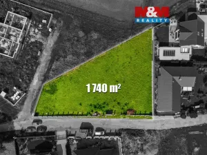 Prodej pozemku pro bydlení, Mladá Boleslav - Jemníky, 1740 m2