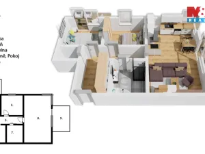 Prodej bytu 3+kk, Jihlava, U Dlouhé stěny, 74 m2