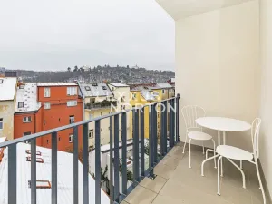 Pronájem bytu 1+kk, Praha - Smíchov, Holečkova, 34 m2