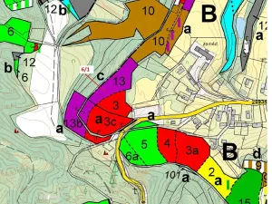 Dražba lesa, Dobřeň, 6871 m2