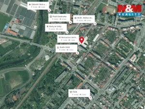 Pronájem bytu 1+kk, Plzeň - Doubravka, Dílenská, 45 m2