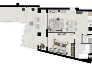 Prodej bytu 2+kk, Marbella, Španělsko, 51 m2