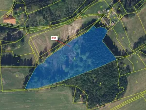 Dražba lesa, Ohnišov, 12606 m2