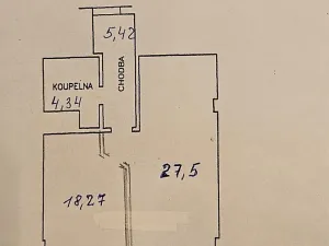 Pronájem bytu 2+kk, Praha - Vršovice, Petrohradská, 58 m2
