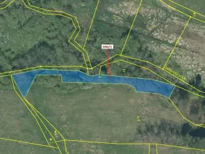 Dražba pozemku, Psárov, 2190 m2