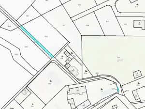 Dražba pozemku, Lešany, 245 m2