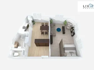 Pronájem bytu 2+1, Olomouc, Husitská, 55 m2