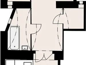 Pronájem bytu 2+kk, Praha, Na Švihance, 66 m2