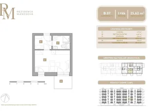 Prodej bytu 1+kk, Lipník nad Bečvou, Mánesova, 25 m2