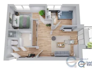 Prodej bytu 3+kk, Otice, Rybníčky, 51 m2