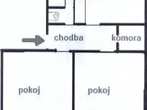 Pronájem bytu 2+1, Praha, Kladenská, 82 m2