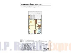 Prodej bytu 2+kk, Praha - Ruzyně, 49 m2