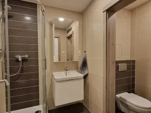 Pronájem bytu 1+kk, Praha - Vršovice, Novgorodská, 31 m2