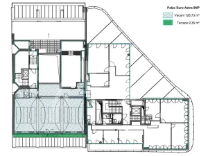Pronájem kanceláře, Praha - Nové Město, Václavské náměstí, 133 m2