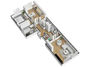 Prodej bytu 3+1, Uničov, Olomoucká, 95 m2