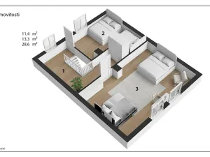 Prodej chalupy, Krouna, 111 m2