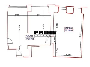 Pronájem kanceláře, Praha - Nové Město, Opletalova, 64 m2