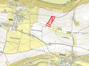 Prodej pole, Srbeč, 7947 m2