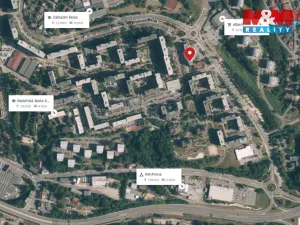 Pronájem bytu 2+kk, Liberec - Liberec VI-Rochlice, Pazderkova, 43 m2