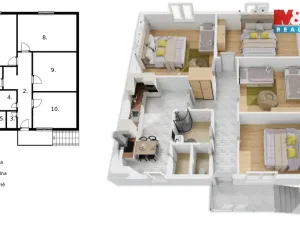 Prodej rodinného domu, Březí, Na štěrkách, 208 m2